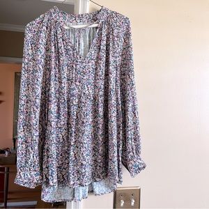 NWOT Destination Maternity Women's Split Neck Blouse, Size M